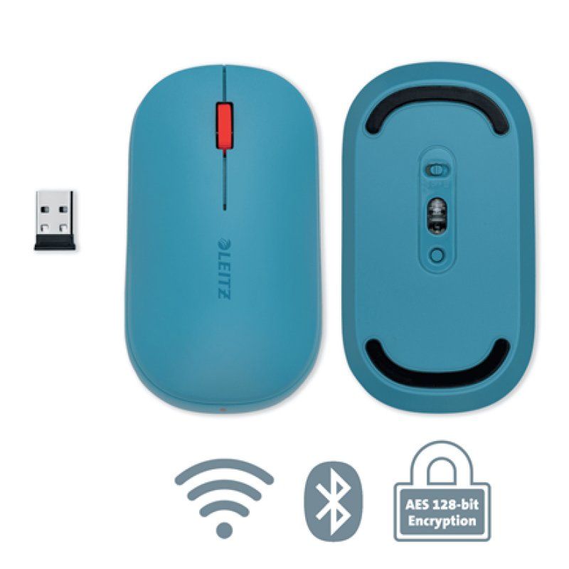 Leitz Cosy mouse Office Ambidextrous RF Wireless Bluetooth 4000 DPI