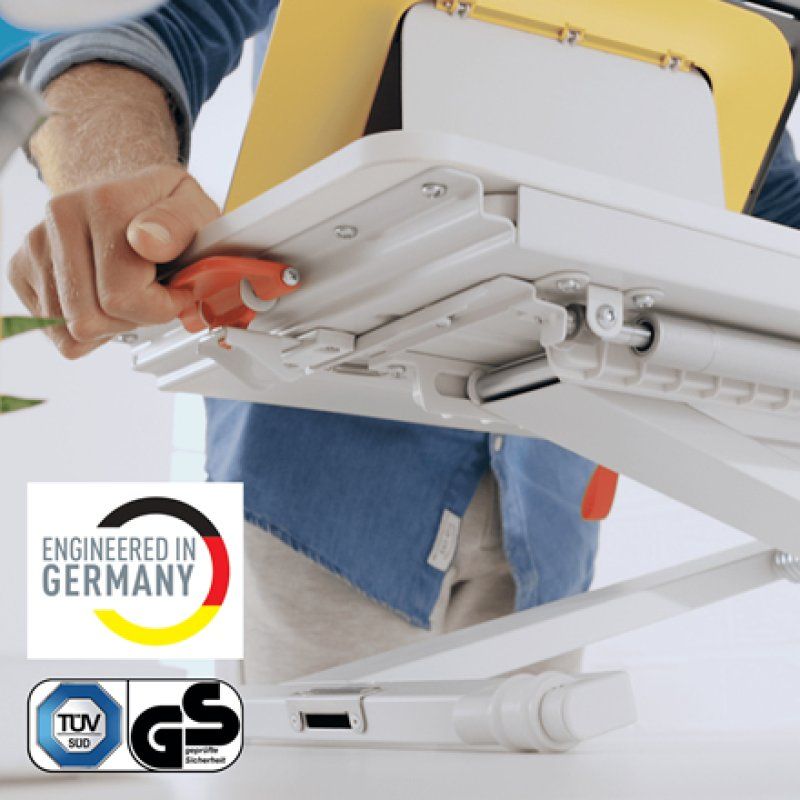 LEITZ Réhausseur assis-debout Ergo Cosy, gris clair