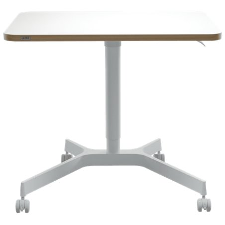 LEITZ Bureau assis-debout Ergo, avec roulettes, blanc