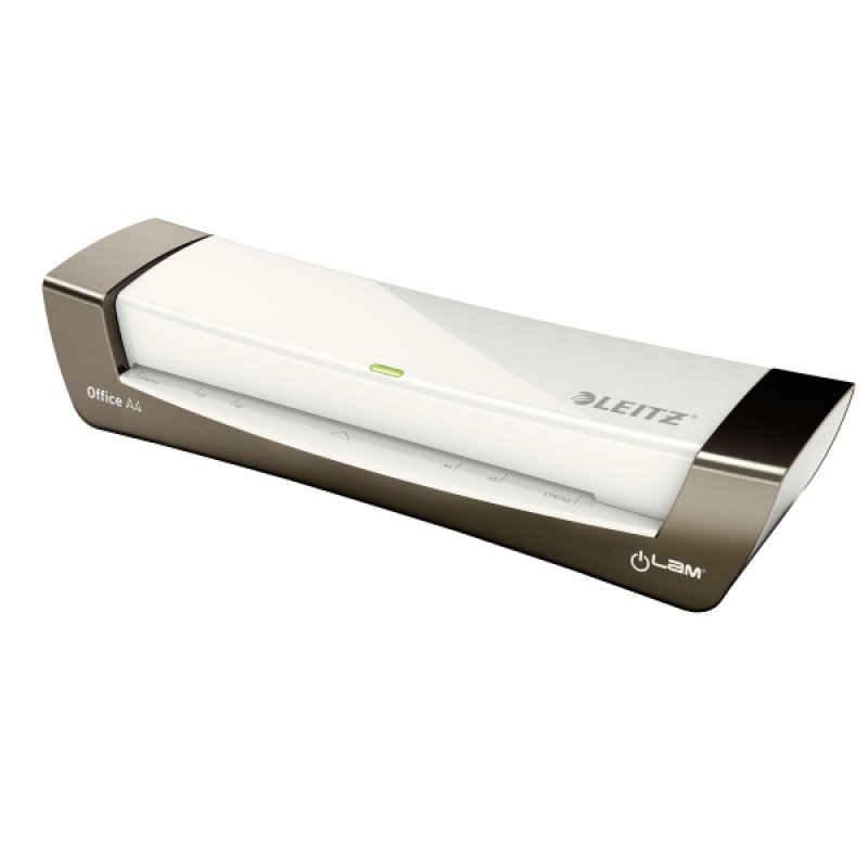Leitz iLAM Laminator Office A4 Hot laminator 400 mm/min Silver, White