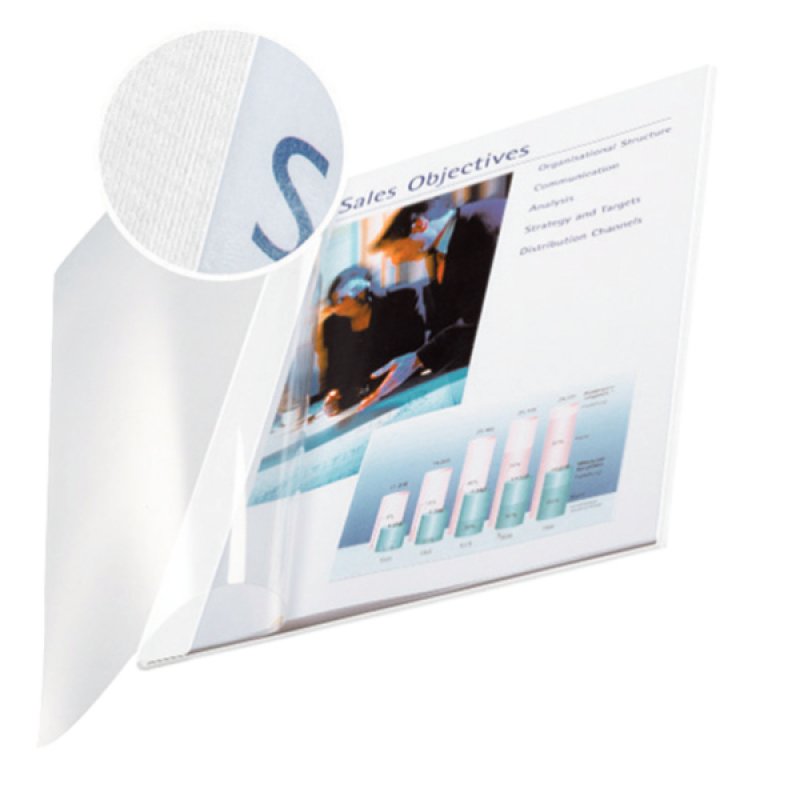 Leitz Soft Covers White