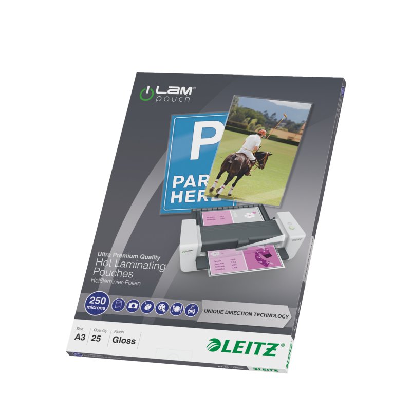 LEITZ Pochette de plastification iLAM, A3, brillant