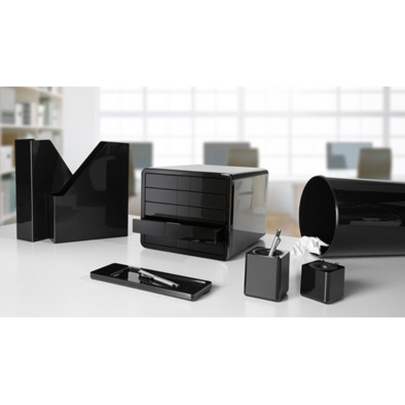 HAN Plumier i-Line, plastique, blanc/noir