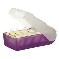 HAN 997-673 desk tray/organizer Plastic, Polypropylene (PP) Lilac, Translucent