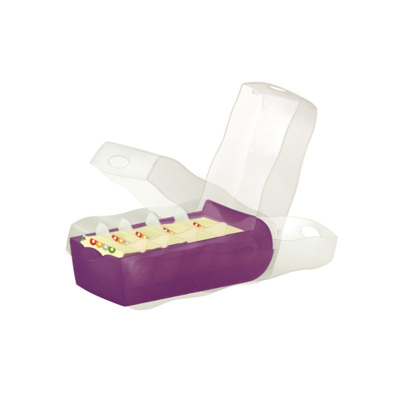 HAN 997-673 bac de rangement de bureau Plastique, Polypropylène (PP) Lilas, Translucide