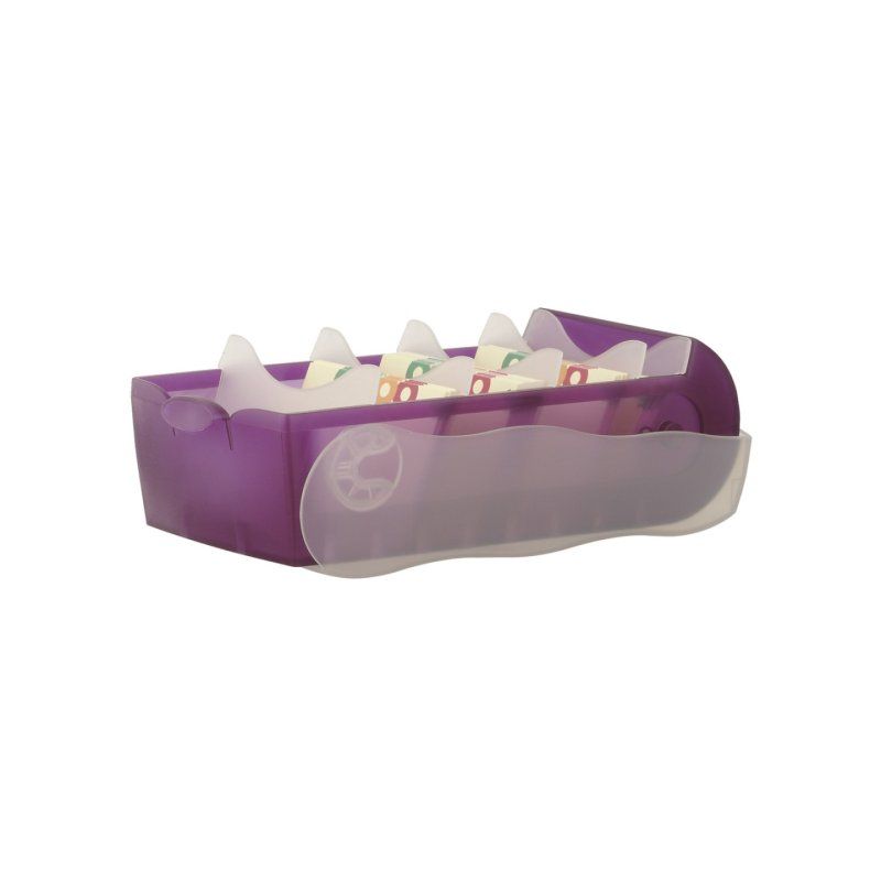 HAN 997-673 bac de rangement de bureau Plastique, Polypropylène (PP) Lilas, Translucide