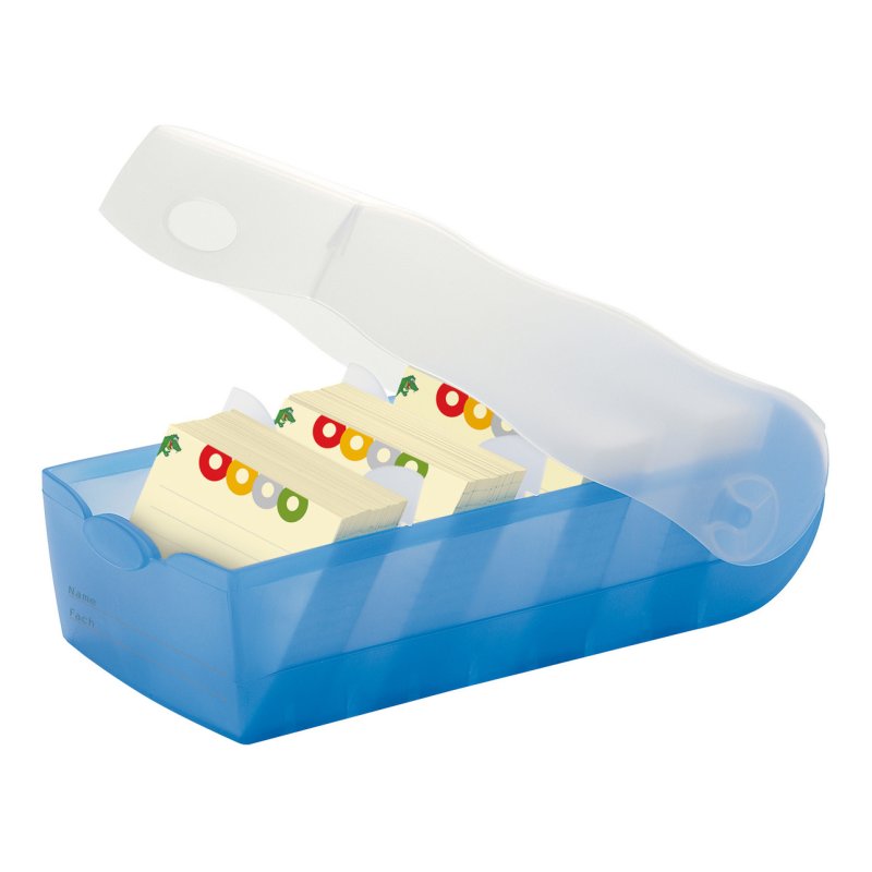 HAN Croco A8 file storage box Plastic, Polypropylene (PP) Blue, White