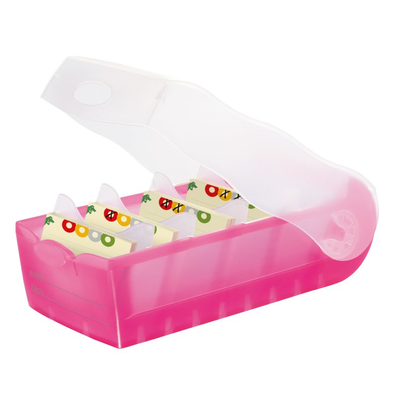 HAN CROCO A8 file storage box Plastic, Polypropylene (PP) Pink, White