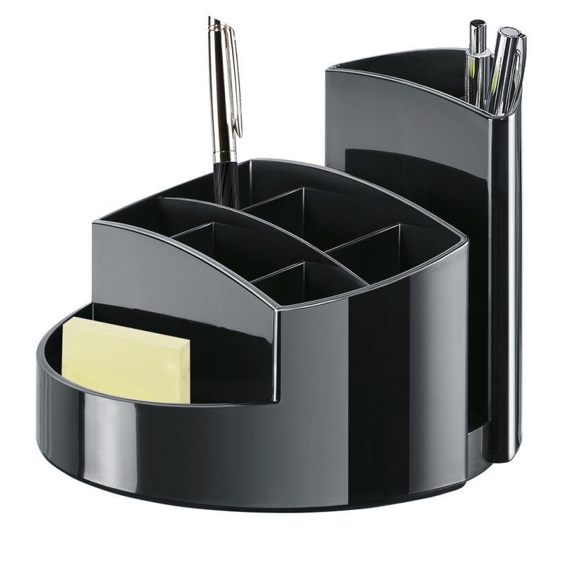 HAN RONDO pen/pencil holder Plastic, Polypropylene (PP) Black