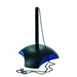 HAN Delta porte crayons et stylos Métal, Plastique Noir, Bleu