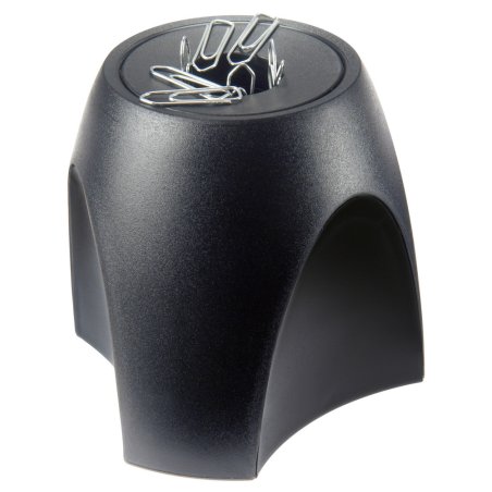 HAN DELTA paperclip dispenser Black Plastic, Polystyrene