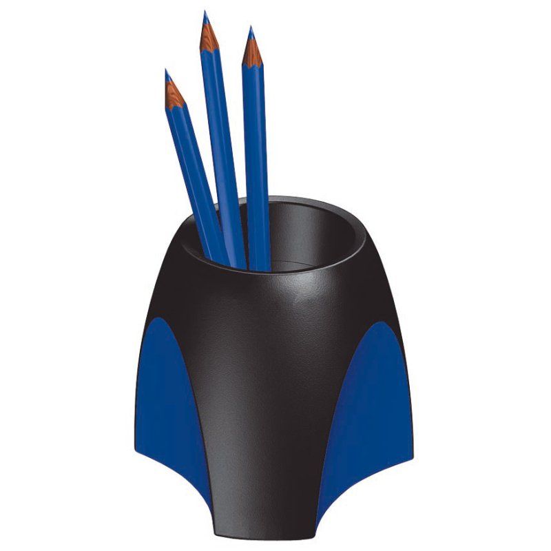 HAN Delta porte crayons et stylos Plastique Noir, Bleu