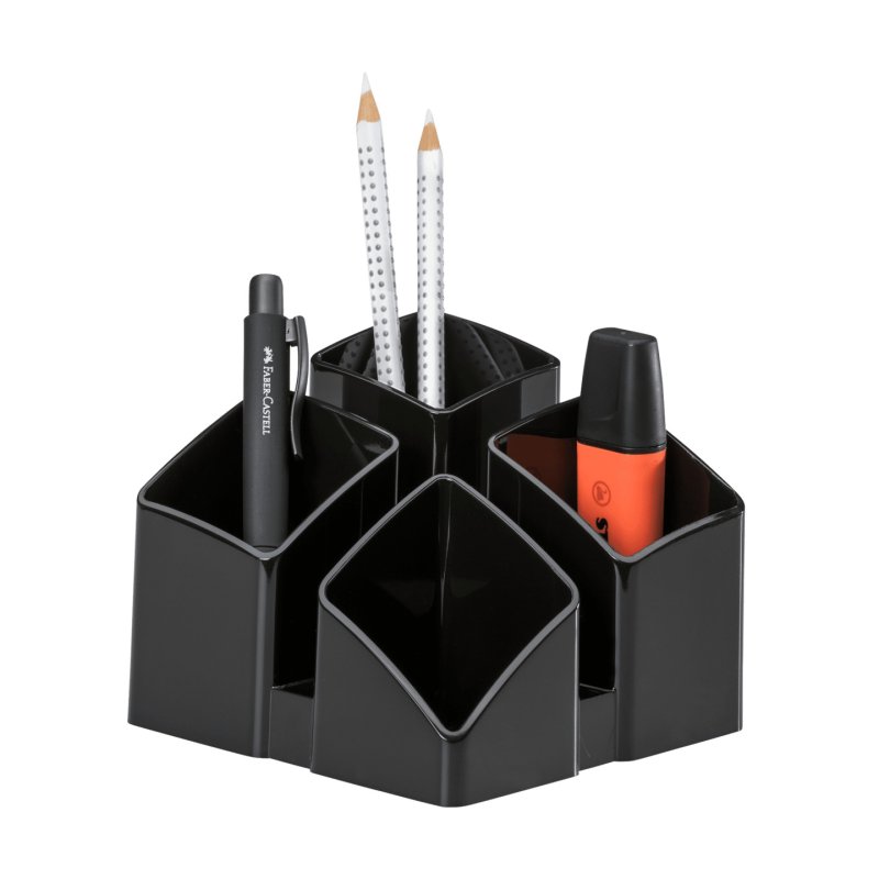 HAN SCALA porte crayons et stylos Polystyrol Noir