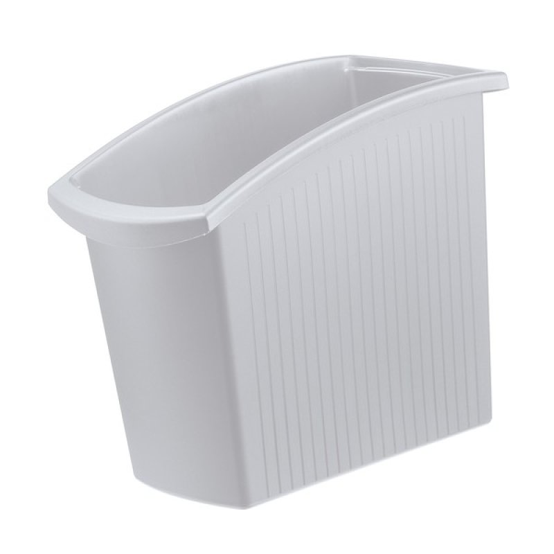 HAN Corbeille à papier MONDO, PP, 18 litres, gris clair