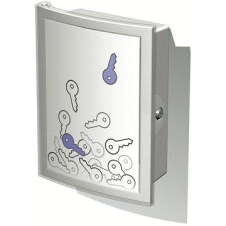 HAN Boîte à clés INDEX, pour 63 clés, gris clair