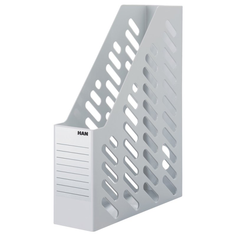 HAN 94100 étiquette auto-collante Rectangle Amovible Gris 8 pièce(s)