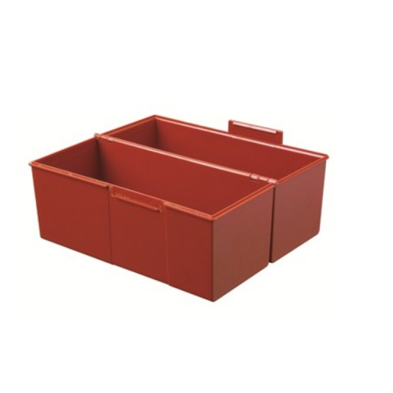 HAN Boîte à fiches, A5 paysage, plastique, rouge