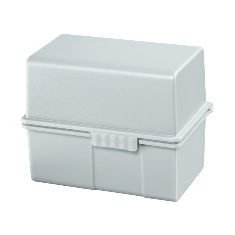 HAN Boîte à fiches, A8 paysage, plastique, gris clair