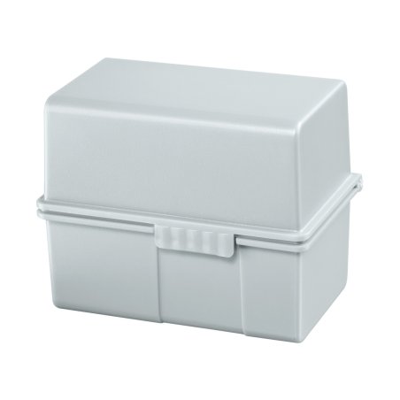 HAN Boîte à fiches, A8 paysage, plastique, gris clair