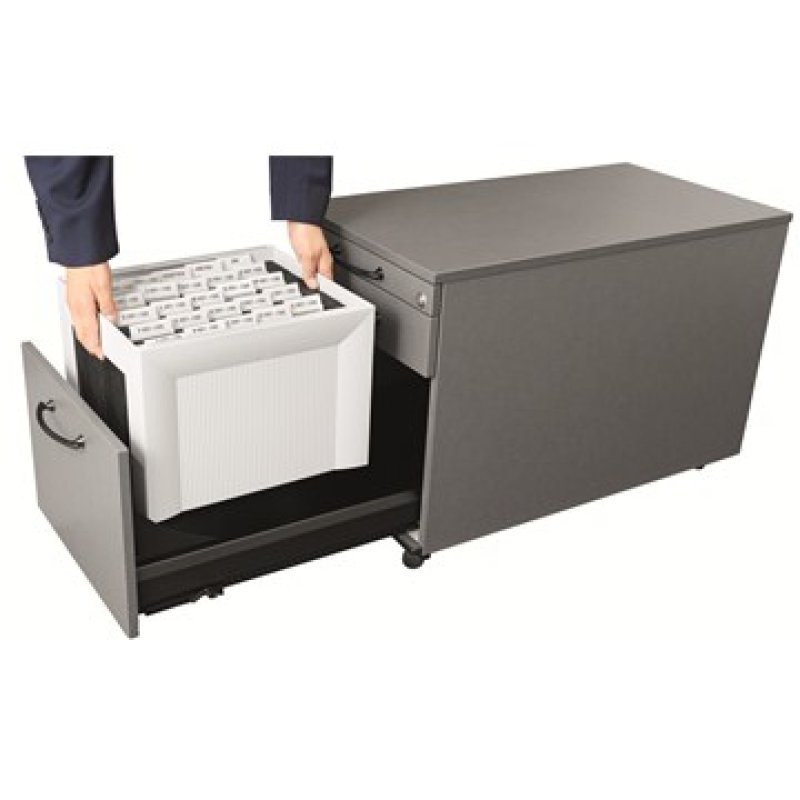 HAN KARAT file storage box Polystyrol Grey