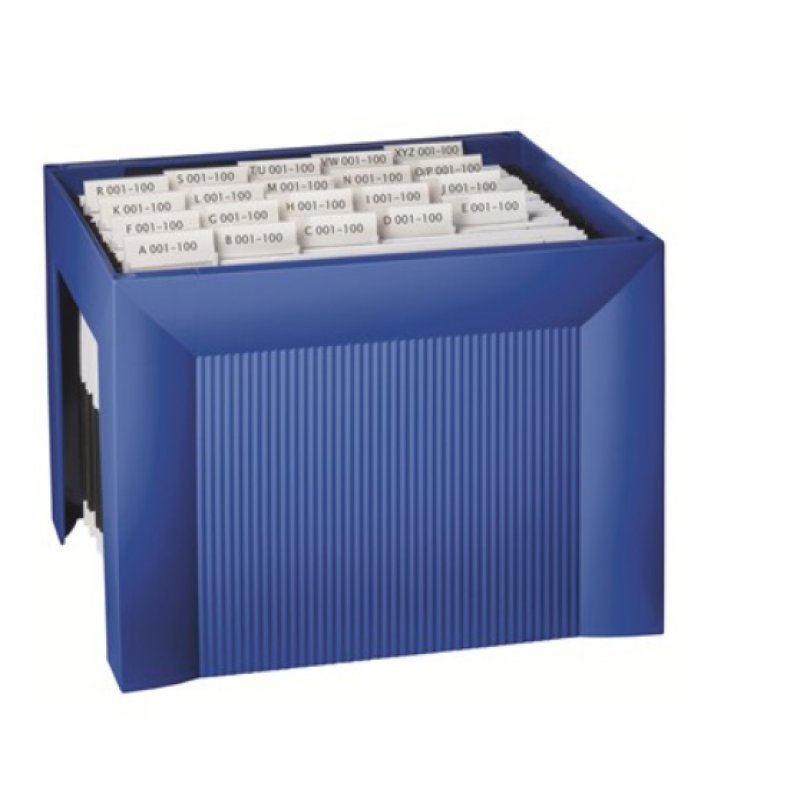 HAN 1905-14 file storage box Polystyrol Blue