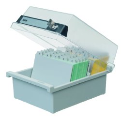 HAN Card index box A5 index card Grey 1 pc(s)