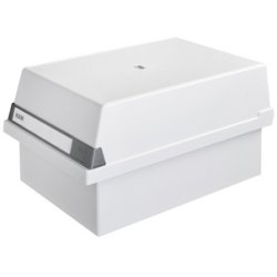 HAN Boîte à fiches, A7 paysage, pour 1.300 cartes, gris