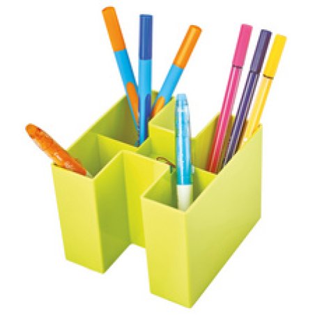 HAN Multipot à crayons BRAVO TREND COLOURS, vert citron