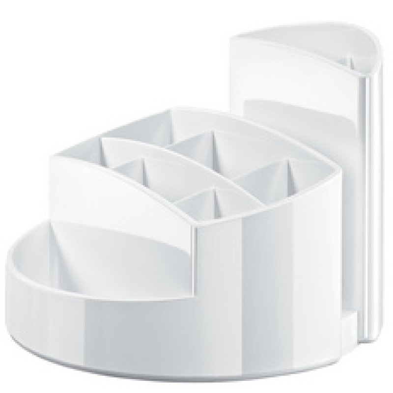 HAN Multipot à crayons RONDO, polystyrène, gris foncé