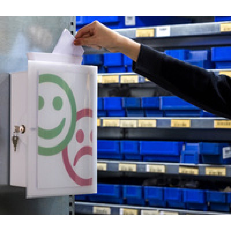 HAN Boîte aux lettres IMAGE'IN, polypropylène, noir