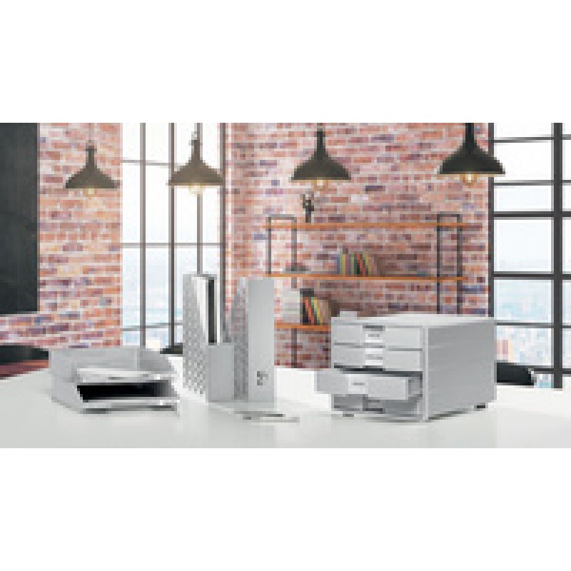 HAN Module de classement IMPULS 2.0, 4 tiroirs, blanc/noir