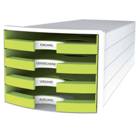 HAN Module de rangement IMPULS 2.0, 4 tiroirs ouverts, blanc