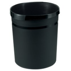 HAN Corbeille à papier GRIP, PP, 18 litres, gris foncé