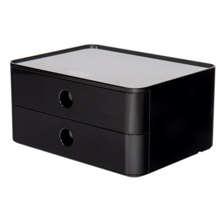 HAN 1120-13 module de classement de bureau Acrylonitrile-Butadiène-Styrène (ABS) Noir
