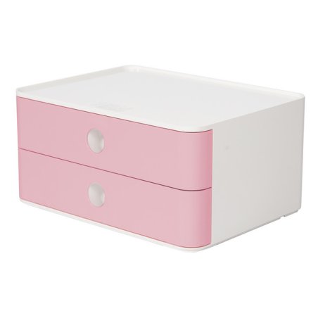 HAN 1120-86 desk drawer organizer Acrylonitrile butadiene styrene (ABS) Rose, White
