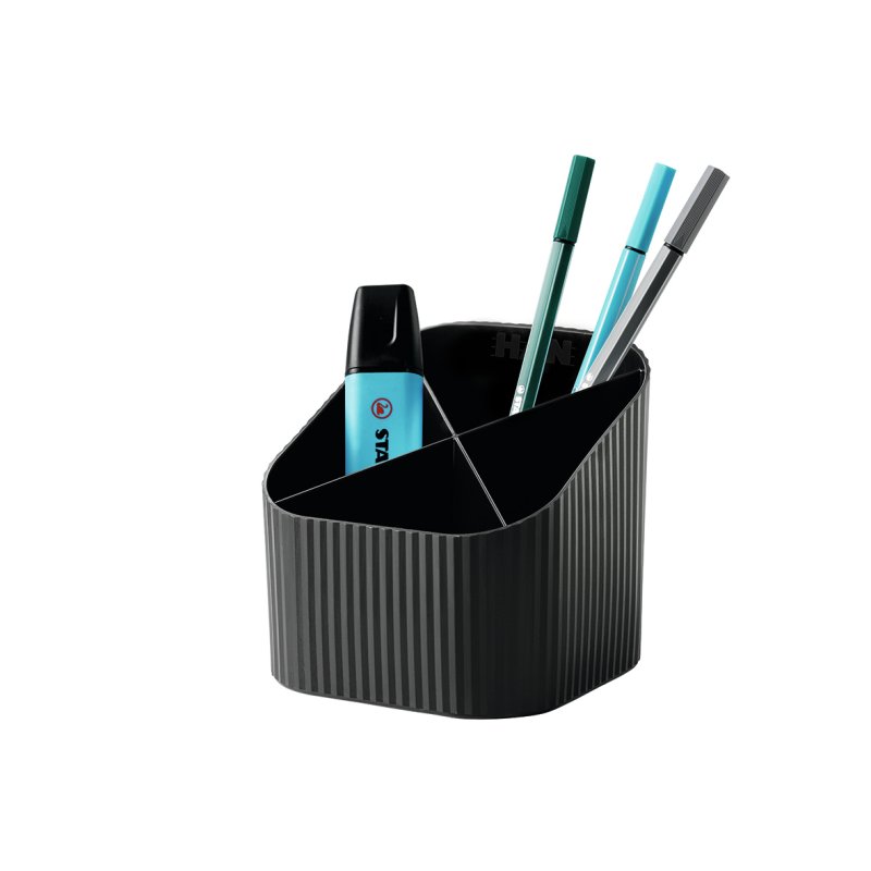 HAN 17238-913 pen/pencil holder Plastic Black