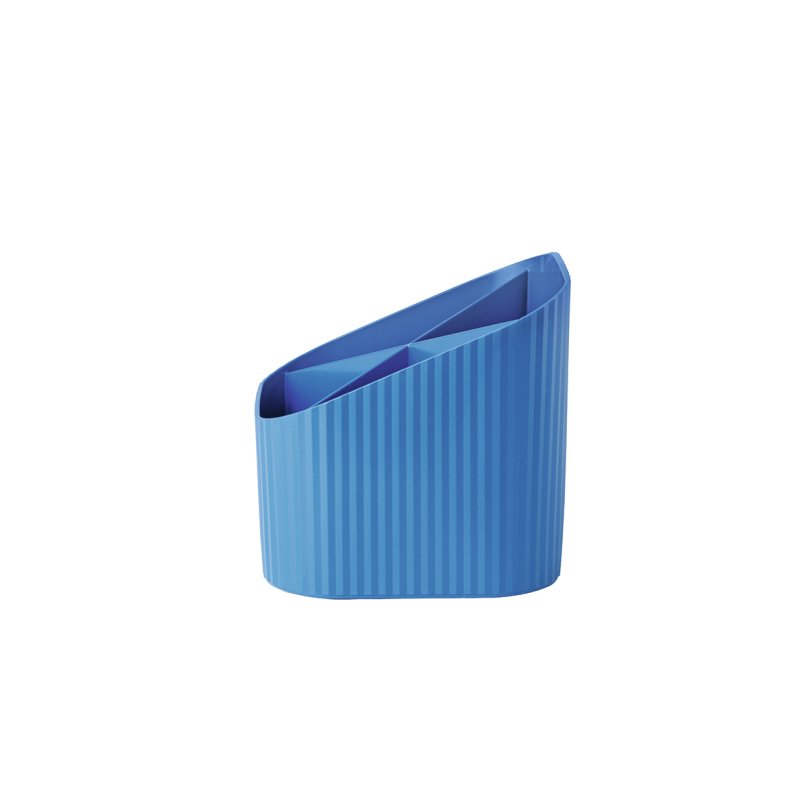 HAN Multipot à crayons Re-X-LOOP, plastique éco, bleu