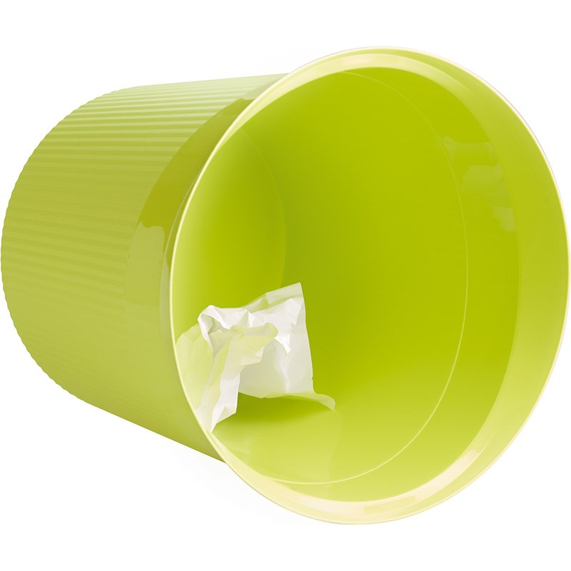 HAN Corbeille à papier Re-LOOP, 13 litres, vert citron