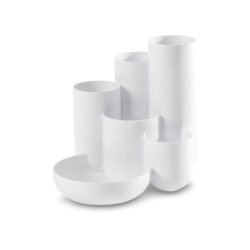 HAN Multipot à crayons CAMPUS, 6 pots, polystyrène, blanc