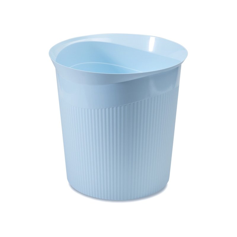 HAN Corbeille à papier Re-LOOP, plastique éco, bleu pastel