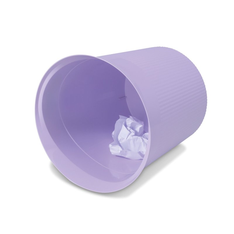 HAN Corbeille à papier Re-LOOP, plastique éco, violet pastel