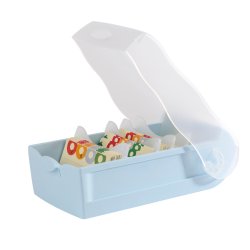 HAN CROCO DIN A7 file storage box Polypropylene (PP) Light Blue