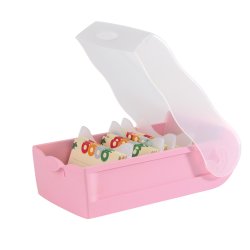 HAN CROCO DIN A7 file storage box Polypropylene (PP) Rose