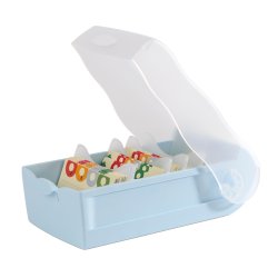 HAN CROCO DIN A8 file storage box Polypropylene (PP) Light Blue