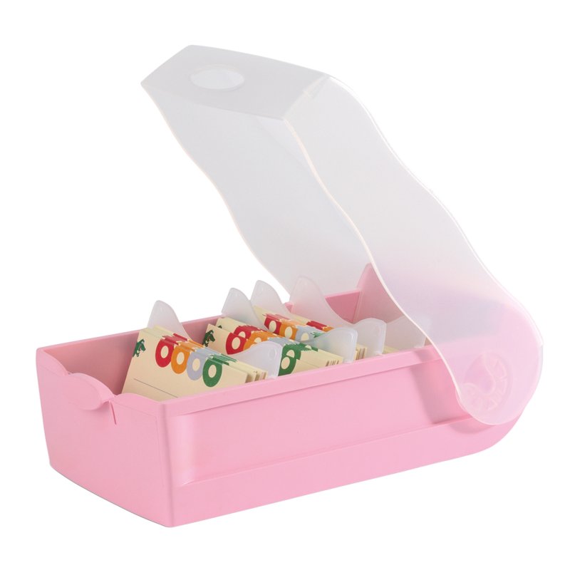 HAN CROCO DIN A8 file storage box Polypropylene (PP) Rose