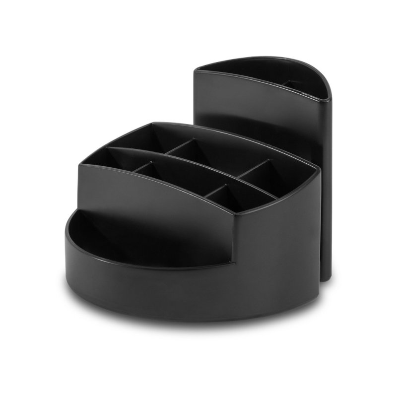 HAN Multipot à crayons RONDO KARMA, 9 compartiments, noir