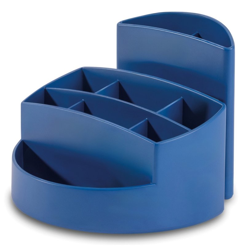 HAN Multipot à crayons RONDO KARMA, 9 compartiments, bleu