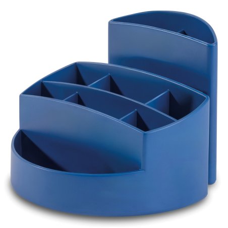 HAN Multipot à crayons RONDO KARMA, 9 compartiments, bleu