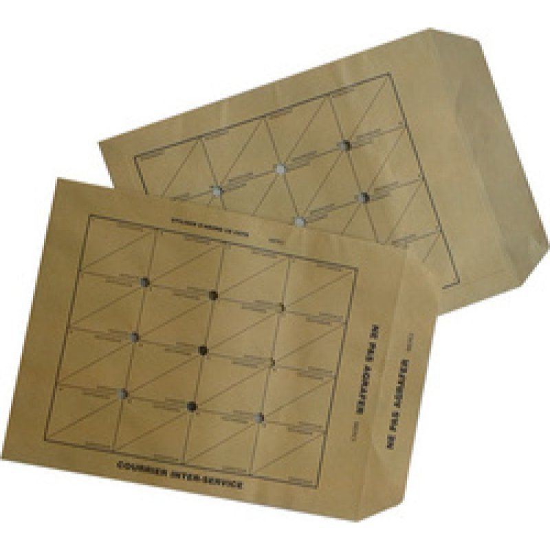 GPV Pochettes Navette, kraft brun, sans gommage