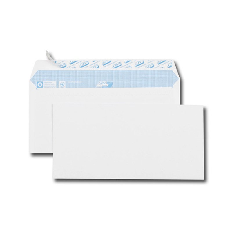 GPV France 2886 enveloppe DL (110 x 220 mm) Blanc 500 pièce(s)